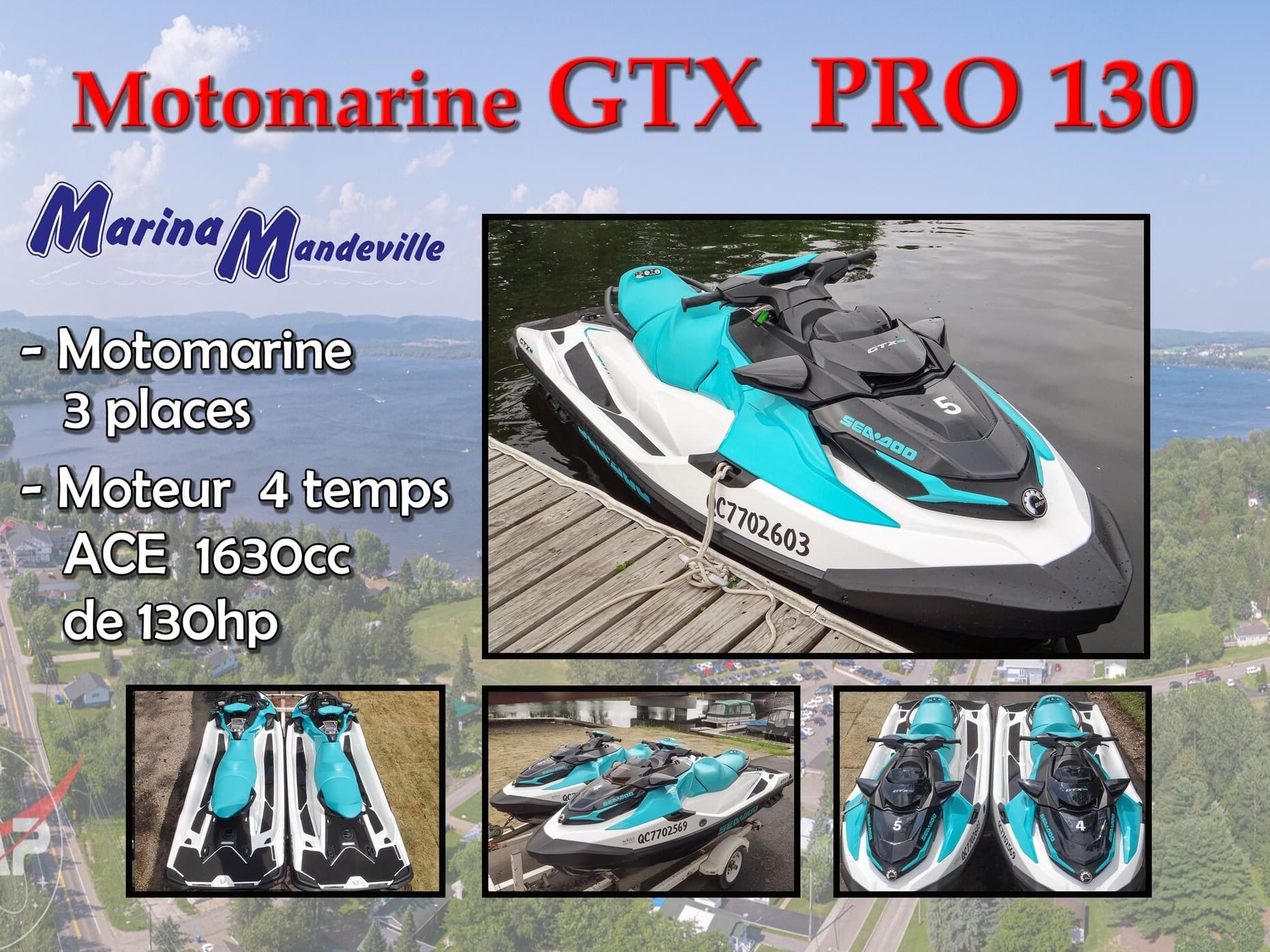 Motomarine GTX 130 Pro - 3 Places #3 1