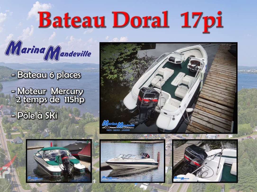 Bateau Doral 17 pieds - 6 places 1