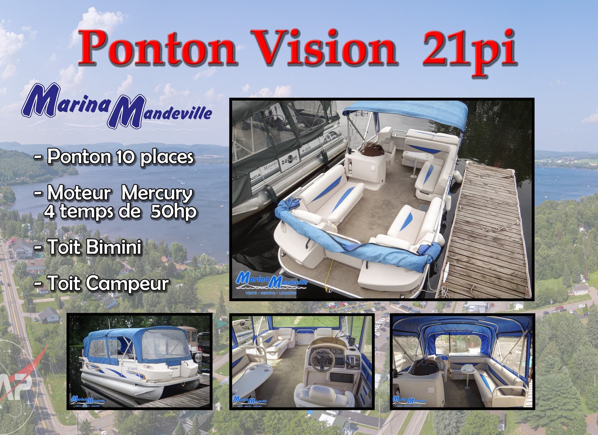 Princecraft Vision 21 pieds - 10 places 1