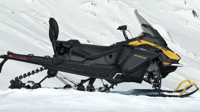 Guided Snowmobile Excursion — Ski-Doo Expedition 600 ACE — Duhamel