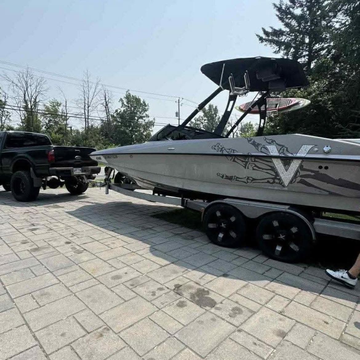 Location Bateau Wake Surf avec Capitaine 2