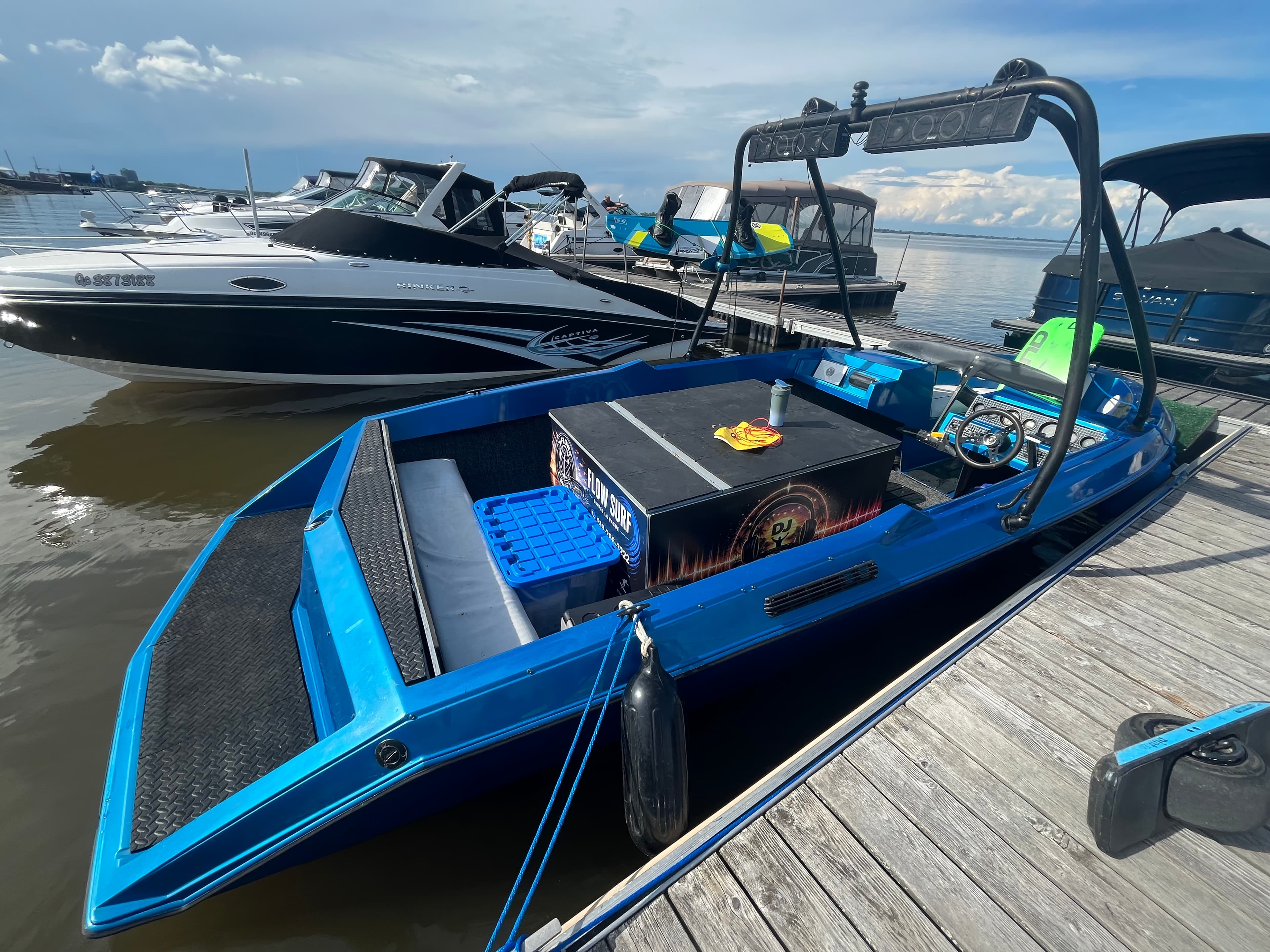 Bateau wakeboard 22pi à Bécancour — Bécancour