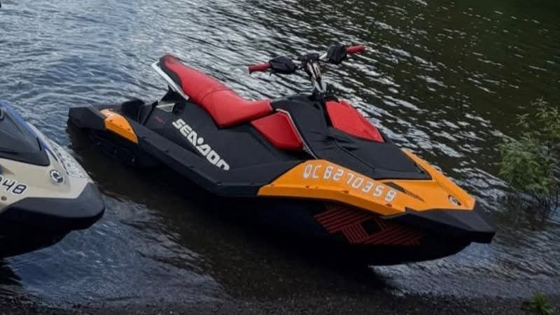 Motomarine Seadoo Spark Trixx sur le Lac Matapédia #3 1